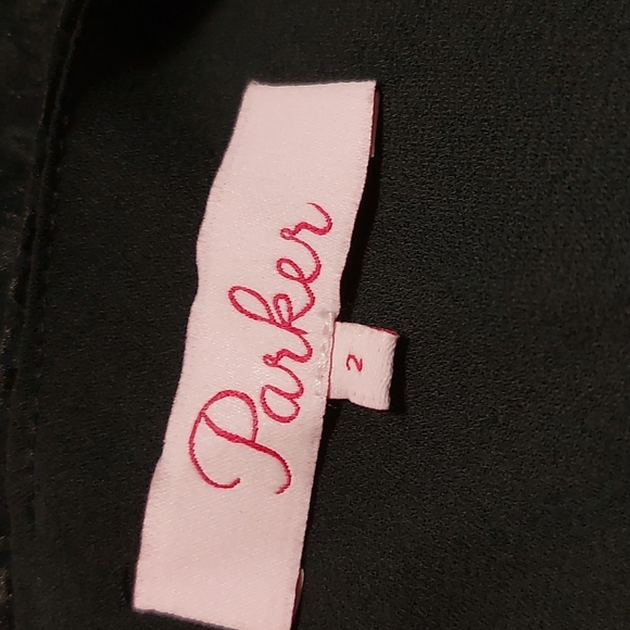 Parker silk  blend dress bnwot size 2 - Picture 3 of 3